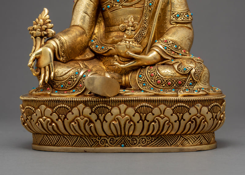 Orgyen Menla Statue | Guru Rinpoche Of Medicine | Bhaisajyaguru