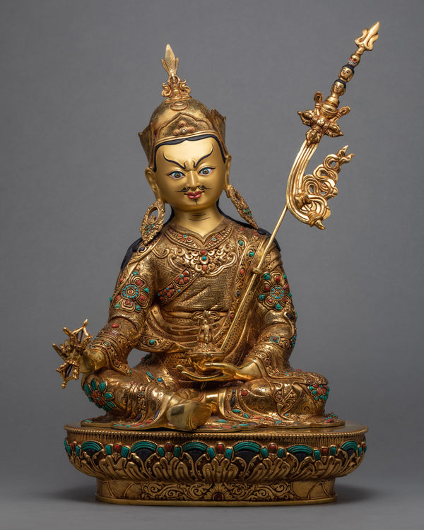 Tibetan Guru Rinpoche Statue