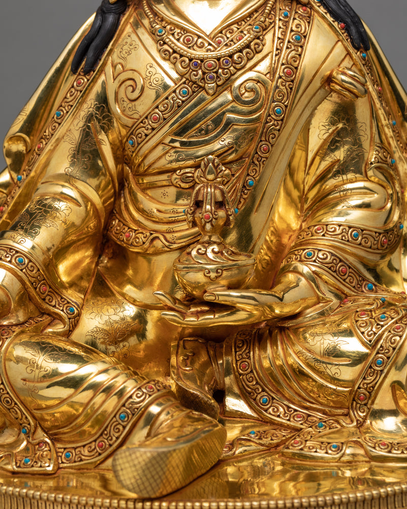 Guru Rinpoche Statue | The Lotus Born Guru Padmasambhava | Buddhist Master