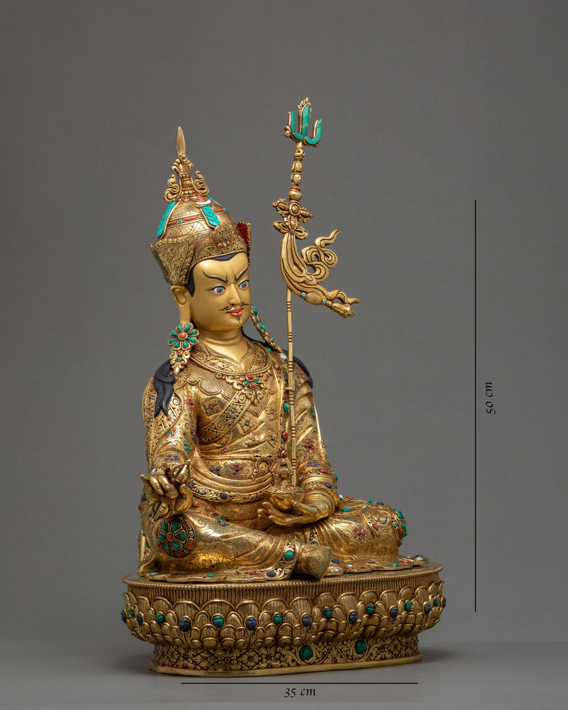 Padmasambhava Guru Rinpoche | Lotus Born Deity | Buddhist Statue