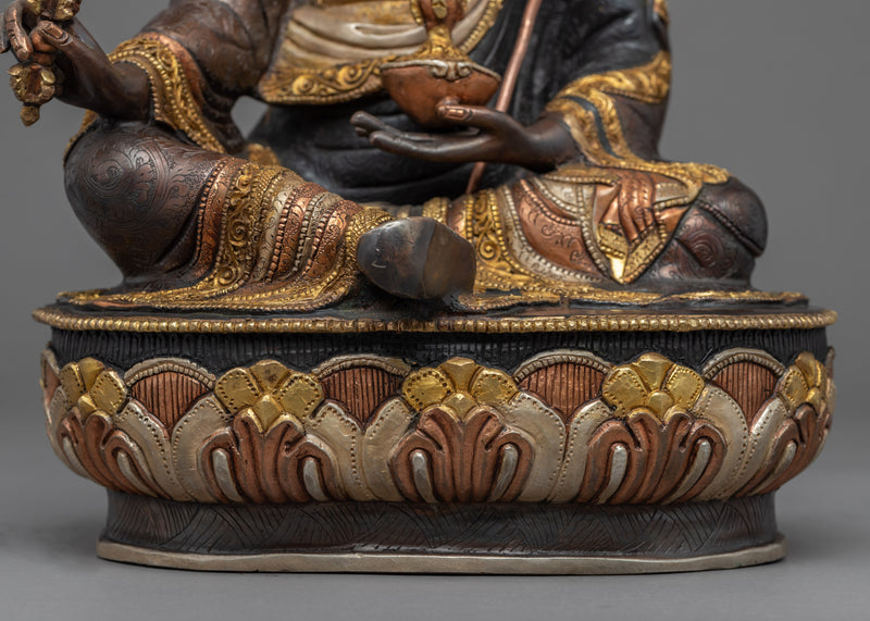 Guru Padmasambhava Sculpture Art | Tibetan Guru Padmasambhava