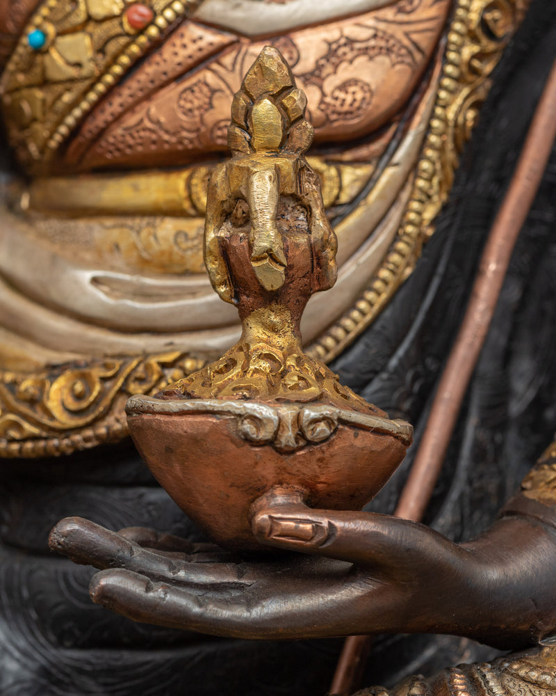 Guru Padmasambhava Sculpture Art | Tibetan Guru Padmasambhava