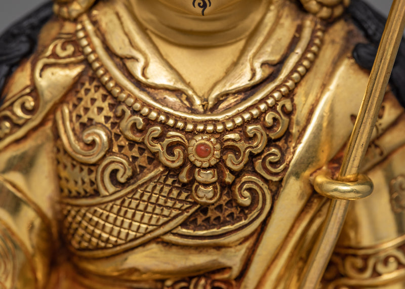 Padmasambhava Statue | 24k Gold Glided | Himalayan Art