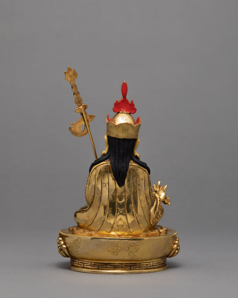 Padmasambhava Statue | 24k Gold Glided | Himalayan Art