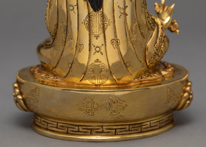 Padmasambhava Statue | 24k Gold Glided | Himalayan Art