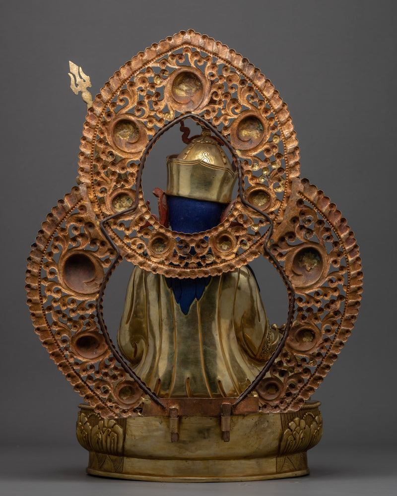 Lotus Born Padmasambhava Sculpture | Traditional Himalayan Art