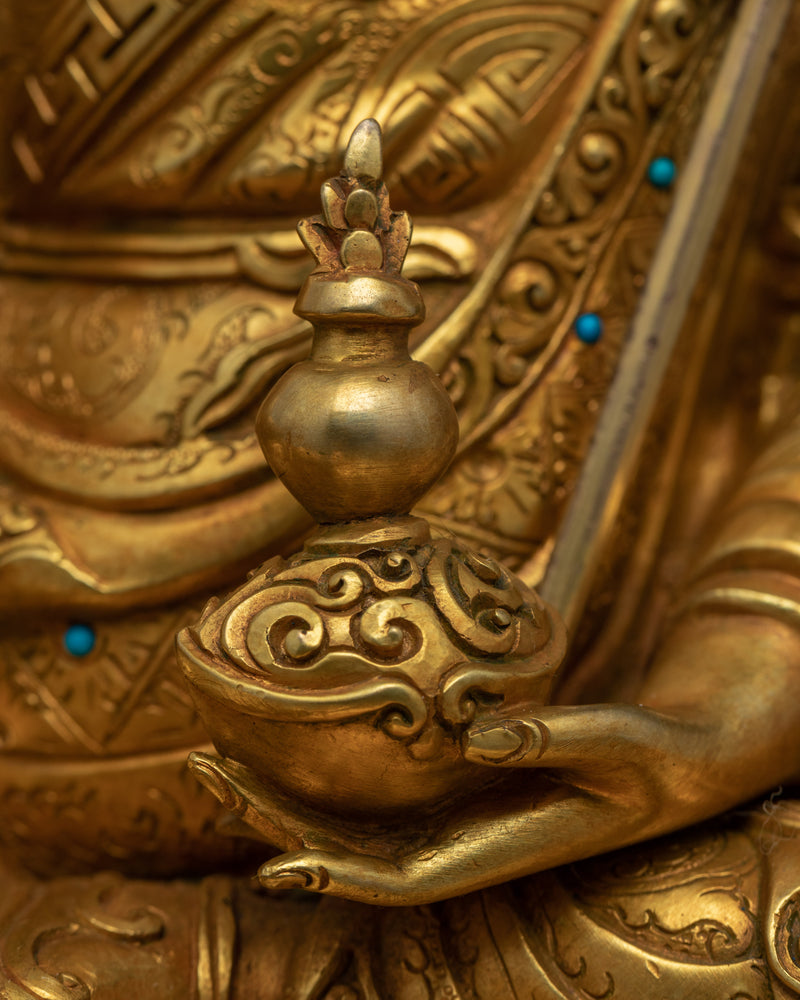 Bodhisattva Padmasambhava Sculpture | Buddhist Guru Rinpoche Art