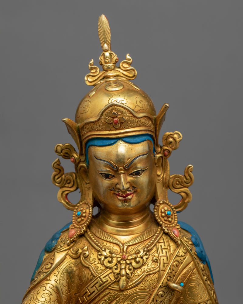 Bodhisattva Padmasambhava Sculpture | Buddhist Guru Rinpoche Art