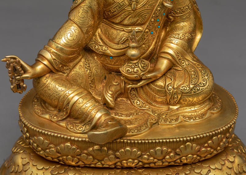 Bodhisattva Padmasambhava Sculpture | Buddhist Guru Rinpoche Art