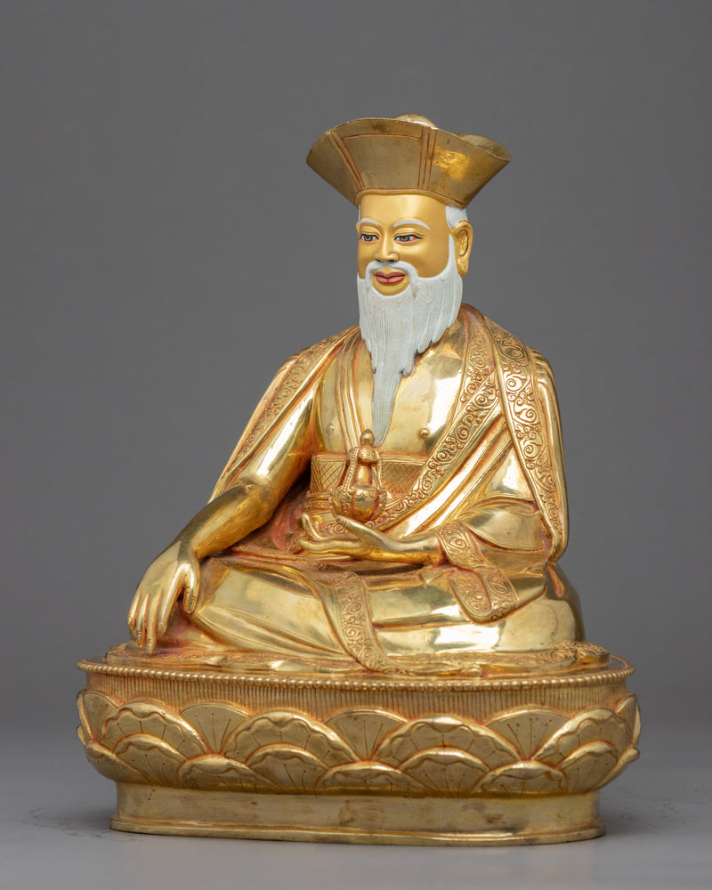 Zhabdrung Rinpoche Sculpture | Buddhist Guru Shapdum