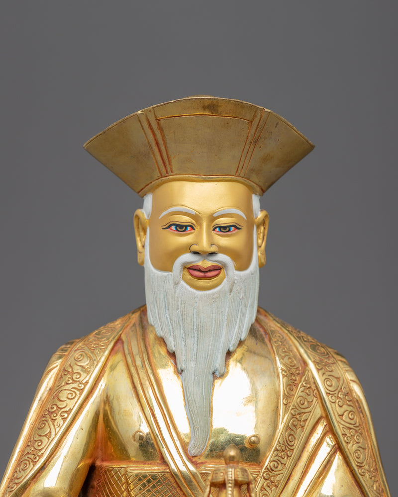 Zhabdrung Rinpoche Sculpture | Buddhist Guru Shapdum