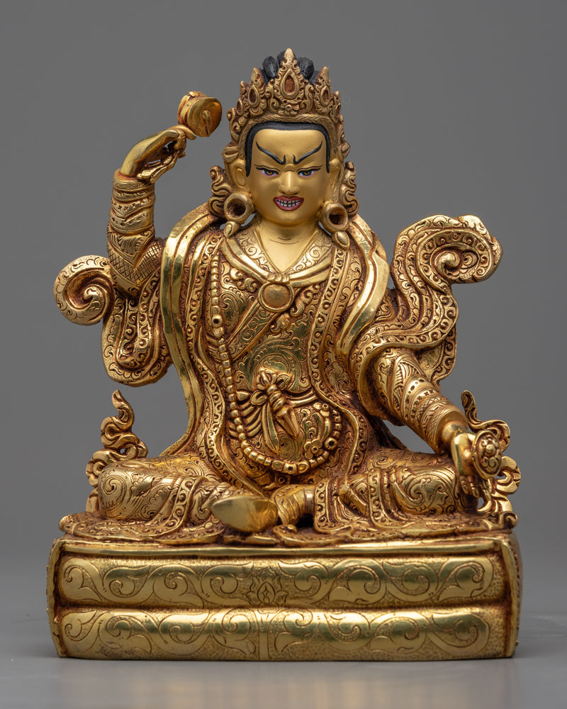 Guru Sangey 8 Manifestation Guru Set Statue | Gold-Plated Himalayan Art