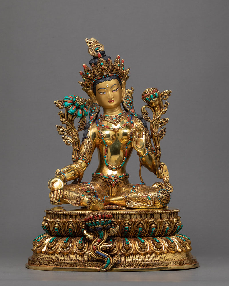 Boddhisattva Statue Set | Traditional Buddhist Art | Vajrasattva statue with Bodhisattvas