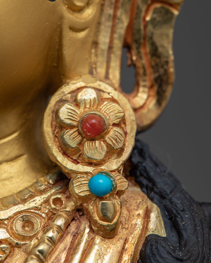 Tara Green Sculpture | Traditional Buddhist Art