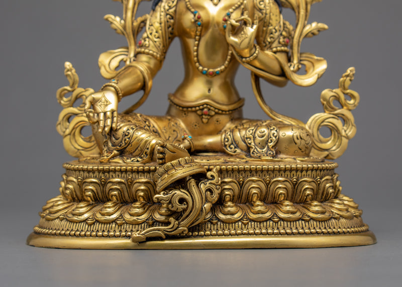 The Green Tara Sculpture | Deity of Compassionate | Himalayan Art