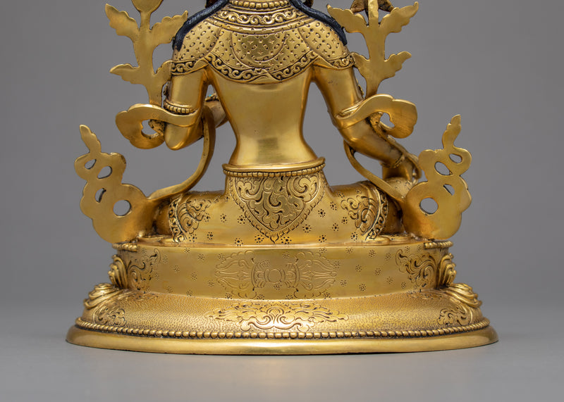 The Green Tara Sculpture | Deity of Compassionate | Himalayan Art