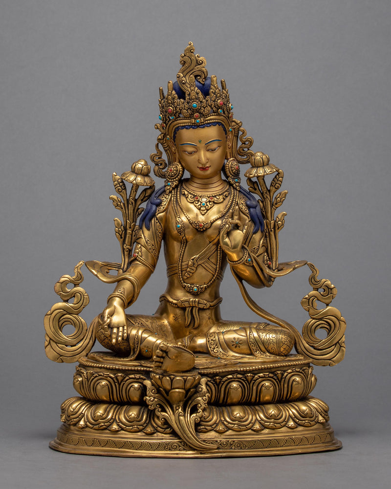 Mother Green Tara Sculpture