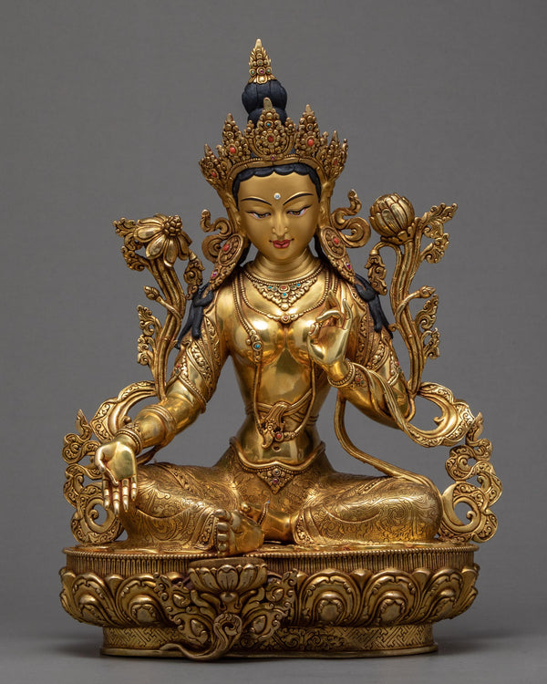 Green Tara Statue 