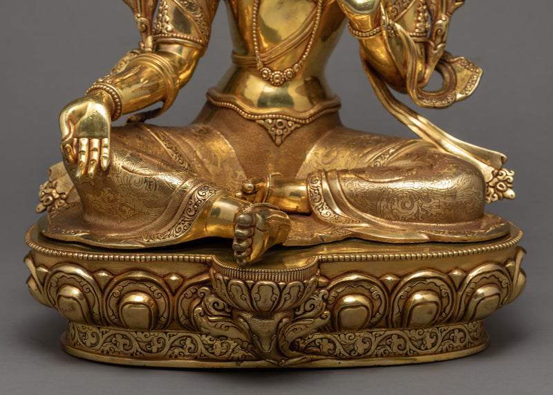 Mother Green Tara | Traditional Buddhist Statue