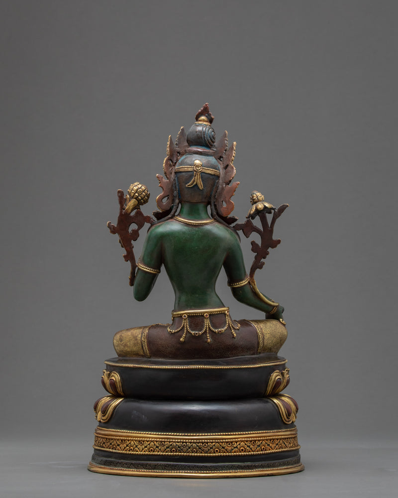 Green Tara Statue | Art of Nepal