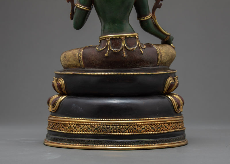 Green Tara Statue | Art of Nepal