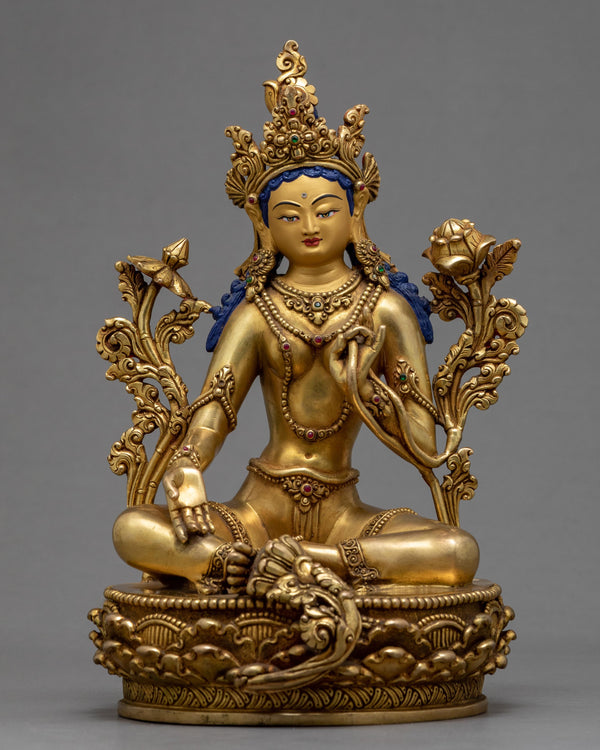 Green Tara Goddess Statue