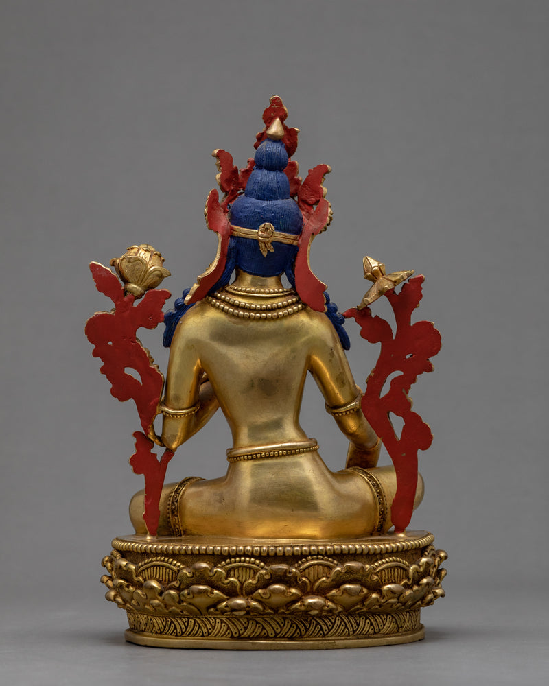 Green Tara Goddess | Meditational Deity | Buddhist Statue