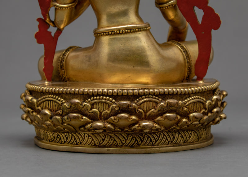 Green Tara Goddess | Meditational Deity | Buddhist Statue