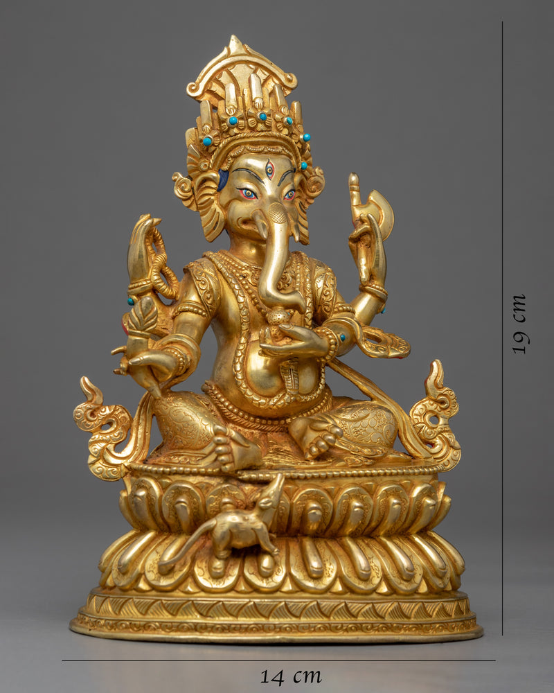 Ancient Ganesh Statue | Buddhist Deity Vināyaka