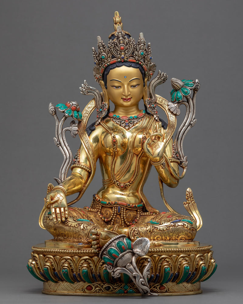 Green Tara Sculpture