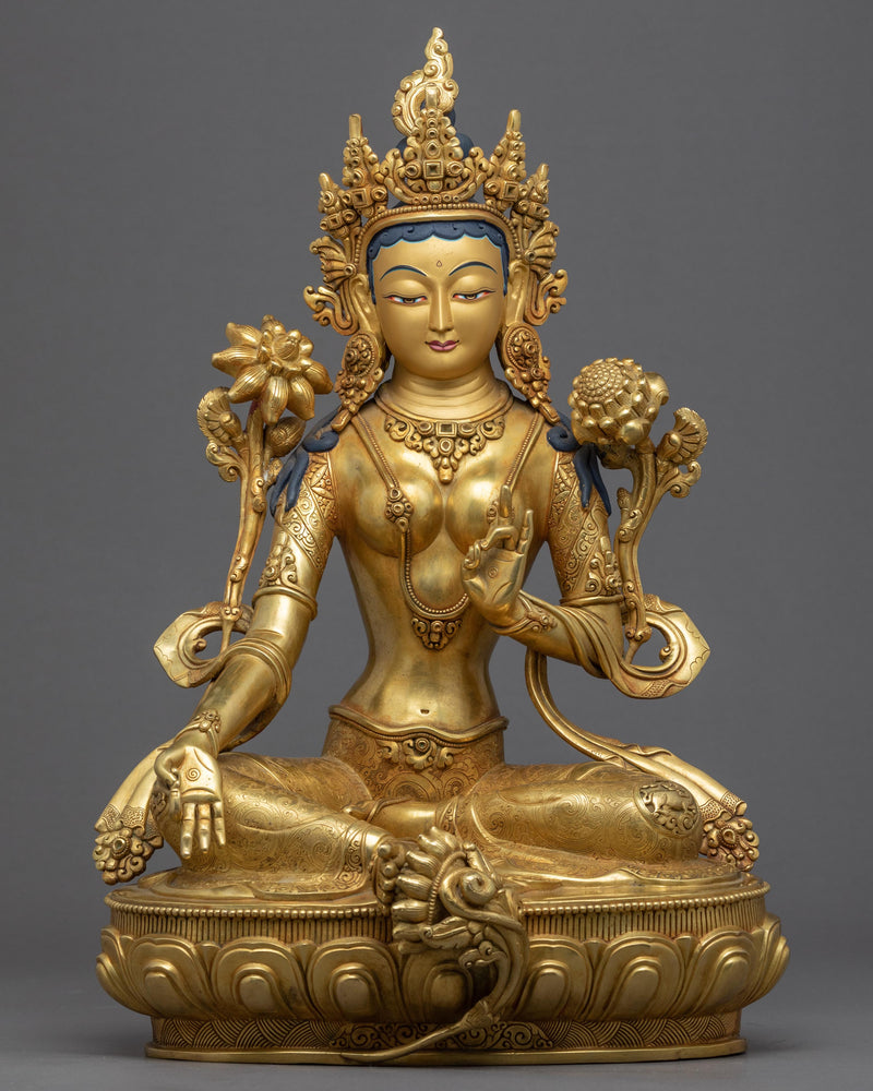 Green Tara Mother Statue