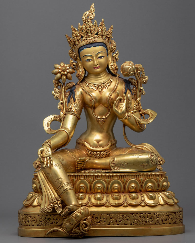 Compassionate Green Tara Sculpture