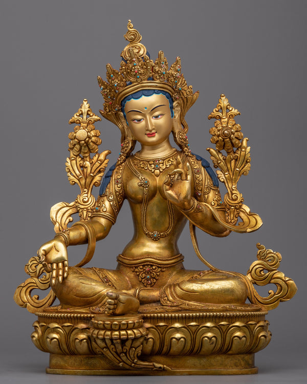 Green Tara Statue 