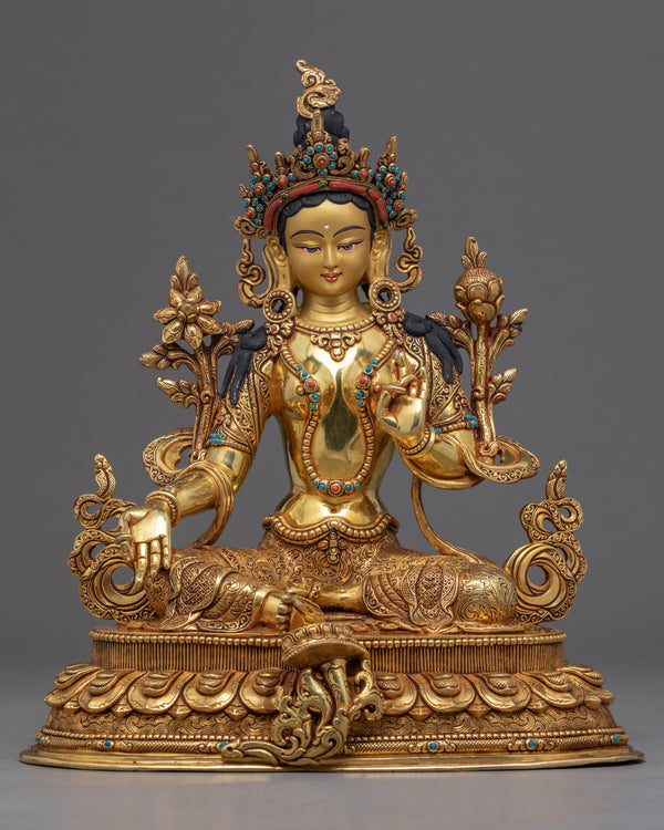 Green Tara Female Buddha