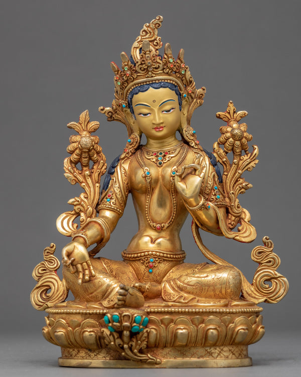 Mother Green Tara Sculpture 