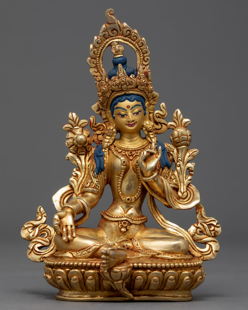 Green Tara Buddhist Statue