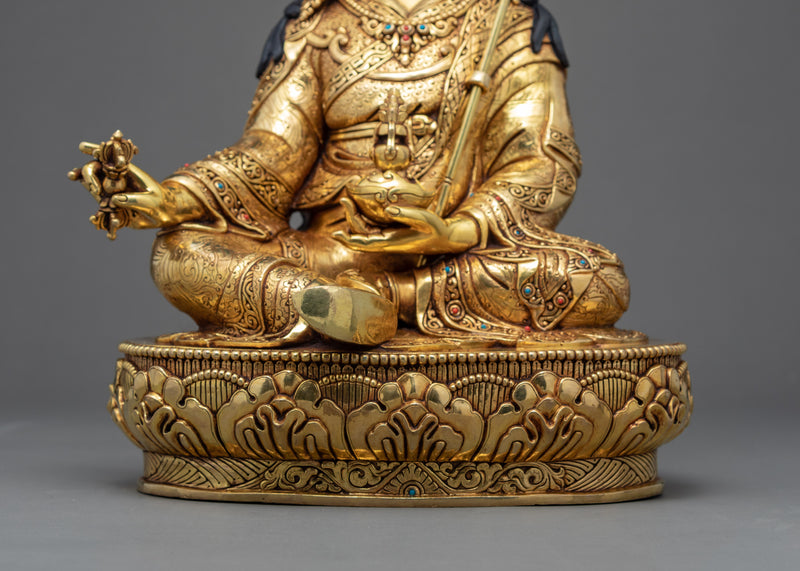 Guru Rinpoche Statue | Second Buddha | Tibetan Fine Art