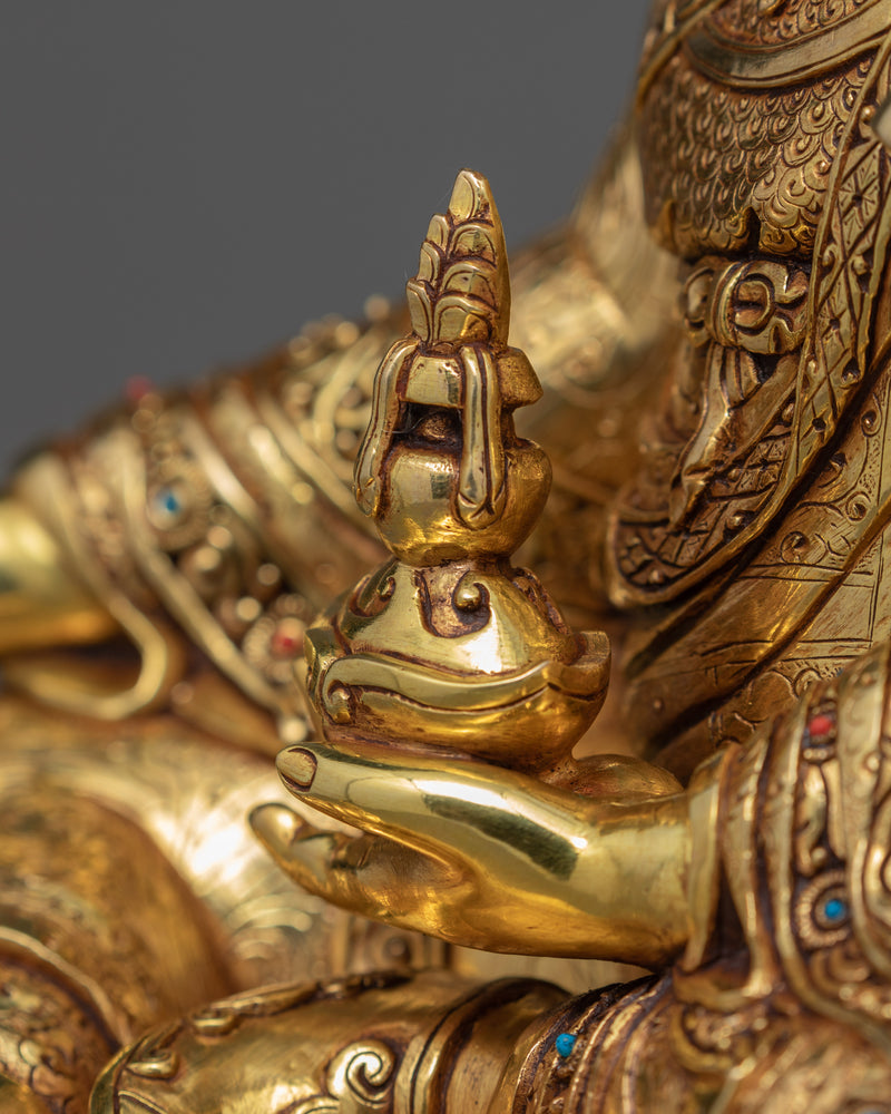 Guru Rinpoche Statue | Second Buddha | Tibetan Fine Art