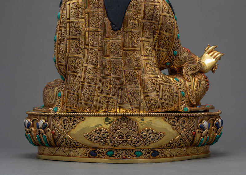 Lord Padmasambhava Guru Rinpoche Statue | Himalayan Tibetan Artwork