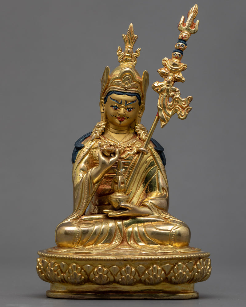 Semi Wrathful Guru Rinpoche Sculpture 