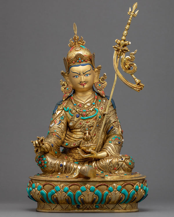 Handmade Guru Padmasambhava Statue 