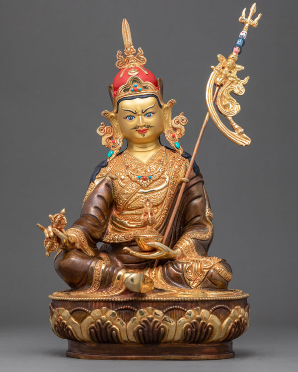 Guru Rinpoche Tibetan Statue 