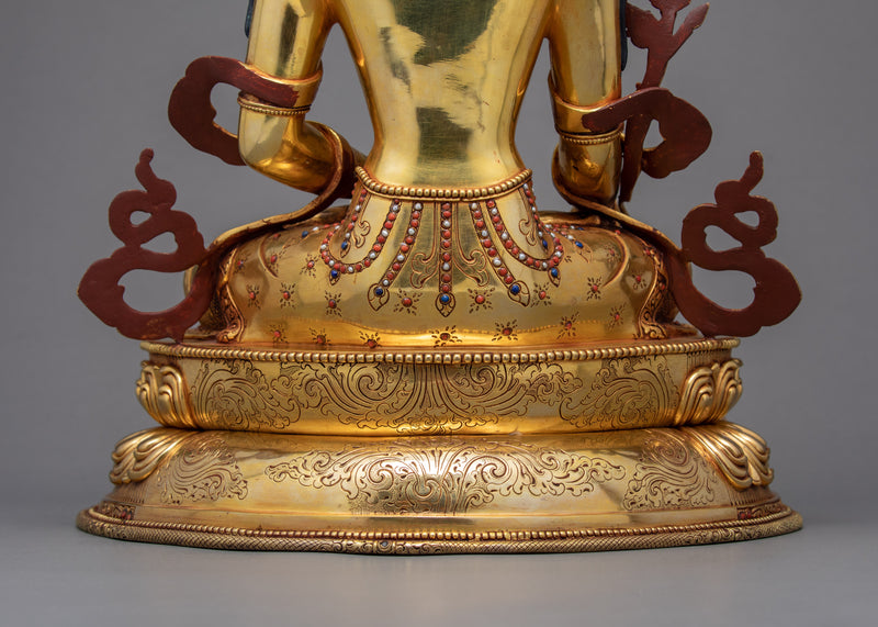 Ksitigarbha Statue | Tibetan Bodhisattva Sculpture