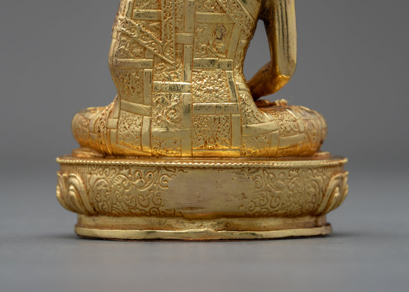 Small Amitabha Buddha Statue | Traditional Himalayan Art