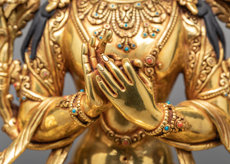 Maitreya Buddha Statue | Himalayan Buddhist Art