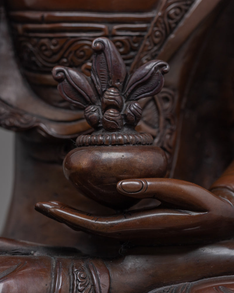 The Medicine Buddha Sculpture | Traditionally Crafted Statue