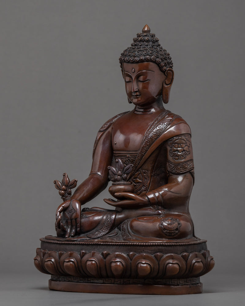 The Medicine Buddha Sculpture | Traditionally Crafted Statue