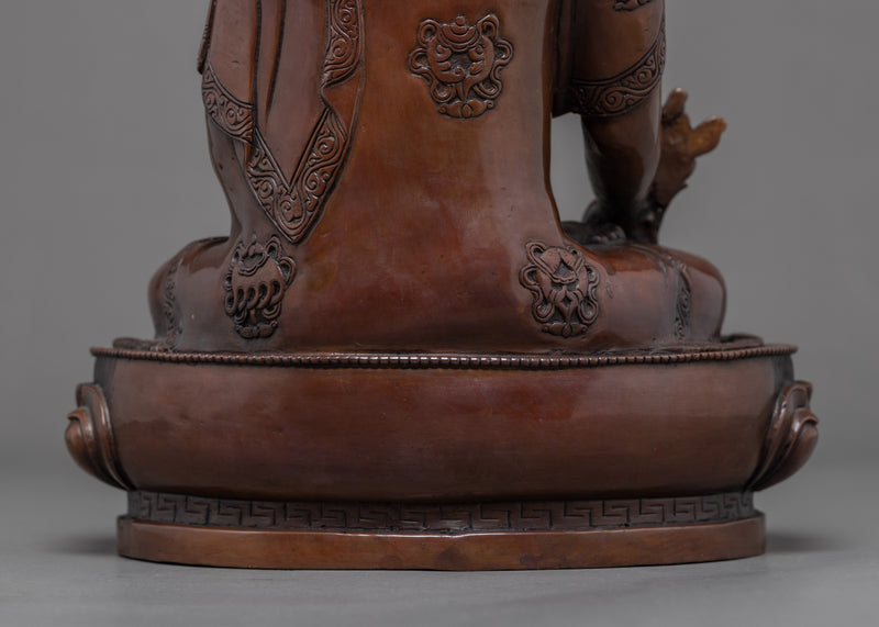 The Medicine Buddha Sculpture | Traditionally Crafted Statue