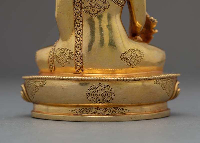 Medicine Buddha Sculpture | Traditional Buddhist Statue