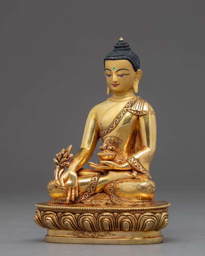 Medicine Buddha Sculpture | Traditional Buddhist Statue